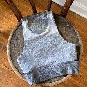 Outdoor Voices slash back crop top